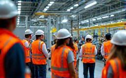 Exclusive factory tour group